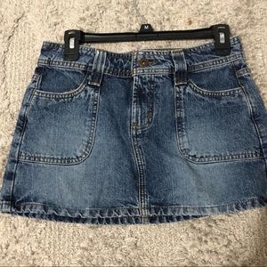 jean skirt
